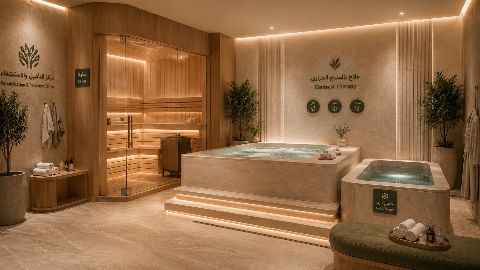 Sauna & contrast