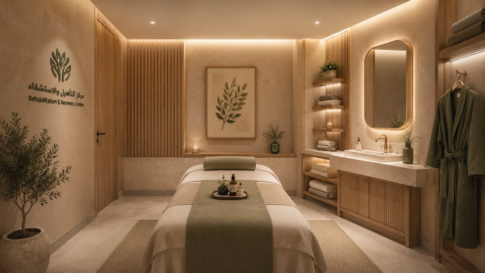 Massage room